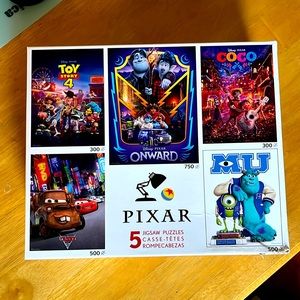 Pixar 5 Puzzle Pack